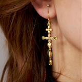 BOUCLES D'OREILLES MONZA PÉRIDOT