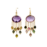 BOUCLES D'OREILLES KIA AMÉTHYSTE