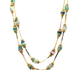 COLLIER NAMATA FLUORITE