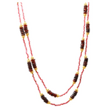 COLLIER NAMATA GRENAT