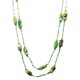 COLLIER NAMATA AMAZONITE