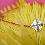 BRACELET DARIA CORDON ROSE