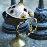 BOUCLES D'OREILLES FANNY TOURMALINES