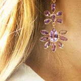 BOUCLES D'OREILLES NEO AMÉTHYSTE