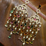 BOUCLES D'OREILLES IVINA TOURMALINES