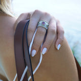 BAGUE TESSA ARGENT AMETHYSTE