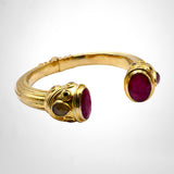 BRACELET NILAYA RUBIS/TOURMALINES