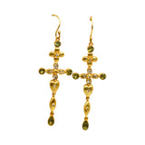 BOUCLES D'OREILLES MONZA PÉRIDOT