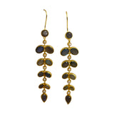 BOUCLES D'OREILLES ANZIO LABRADORITE