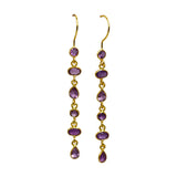 BOUCLES D'OREILLES LISON AMÉTHYSTE