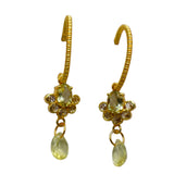 BOUCLES D'OREILLES KARLA LEMON QUARTZ