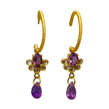 BOUCLES D'OREILLES KARLA AMÉTHYSTE