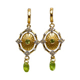 BOUCLES D'OREILLES ALEXANDRIE PERIDOT