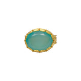 BAGUE MORPHÉE CALCÉDOINE BLEU