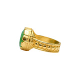BAGUE MORPHÉE CHYSOPRASE