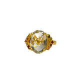 BAGUE NIVA AMETHYSTE VERTE