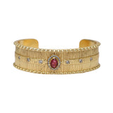 BRACELET KOS OR TOURMALINES ROSE