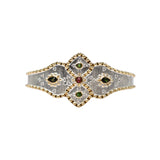 BRACELET ALTHEA ARGENT TOURMALINES VERTE