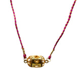 COLLIER LORIS CITRINE ET DIAMANTS