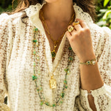 COLLIER NAMATA AMAZONITE